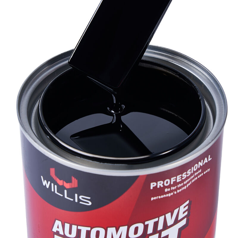 Vernice liquida per auto 1K Bluish Extra Black per ritocco e applicazione a spruzzo con diluente incluso