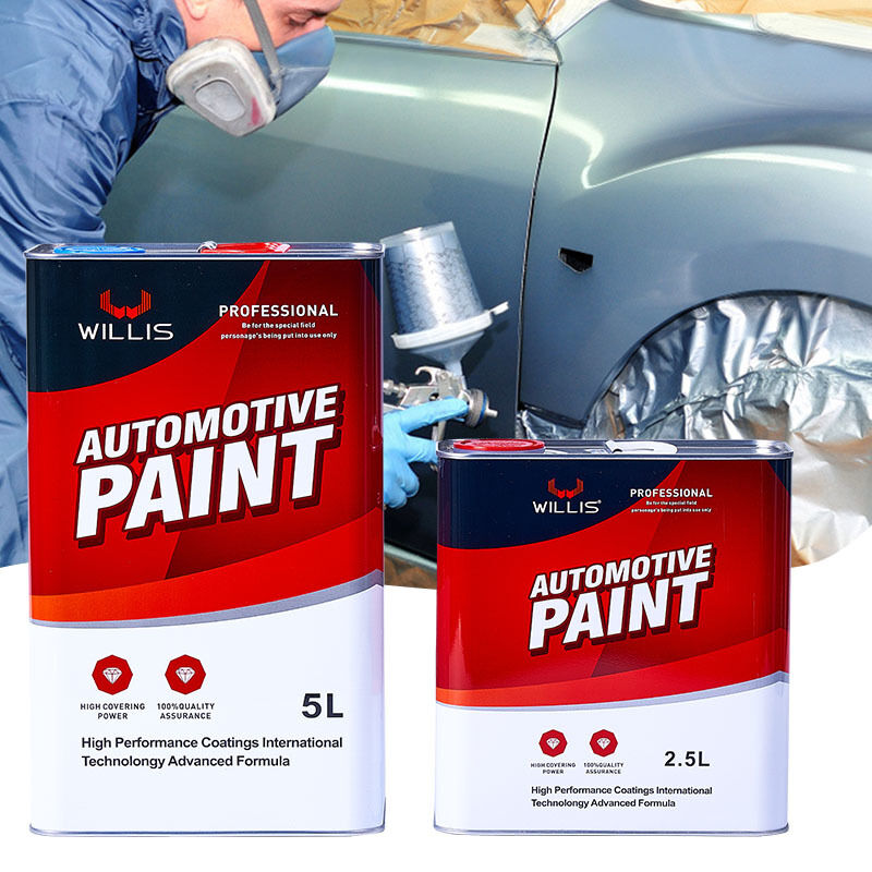 Willis High Solid 2K Acrylic Automotive Clear Coat Matte UV Liquid Varnish Car Refinish Repair Coating Auto Plastic Coating