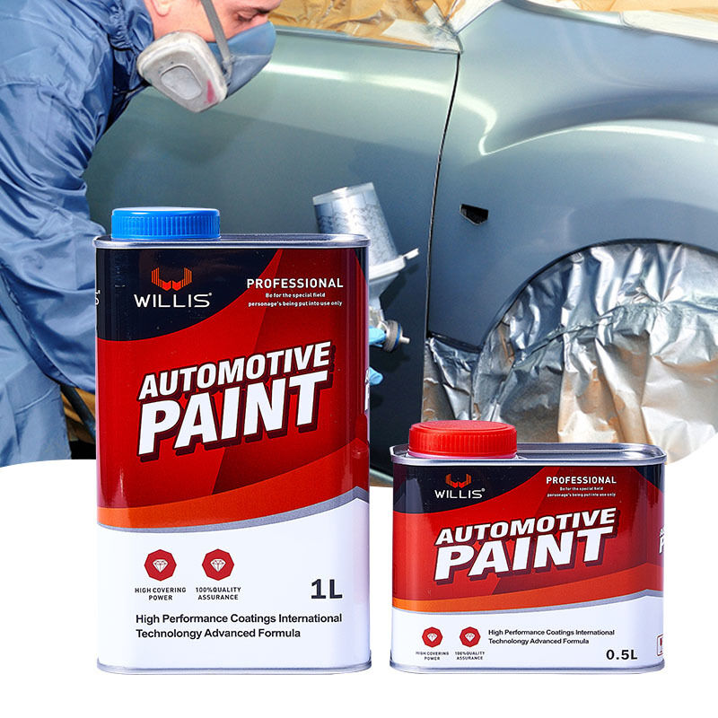 Resina acrilica di alta qualità 2K trasparente Clearcoat Auto Paint Hardener per rivestimento di plastica Applicazione di pistole a spruzzo Buon rivestimento
